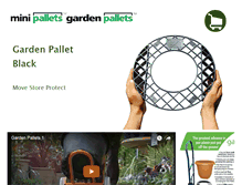 Tablet Screenshot of gardenpallets.com.au